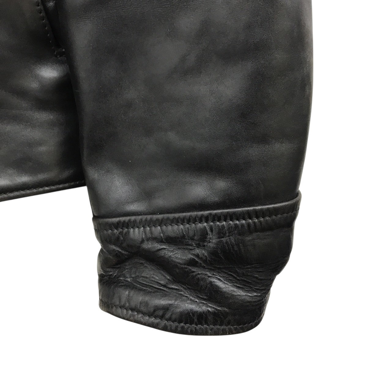 Aero Leathers レザージャケット 36サイズ 黒 ホースハイド Aero Leather Half Belt フロントクォーターホースハイド ブラック 36