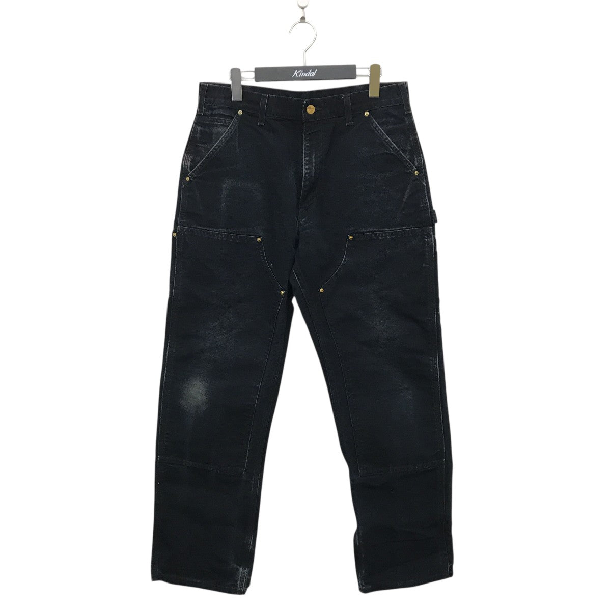 CarHartt(カーハート) USA製ダブルニーペインターパンツ ブラック