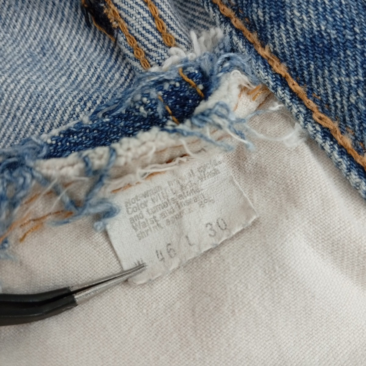 LEVI’S 501 606前期デニムパンツ 古着・中古-4枚目のアイテム画像