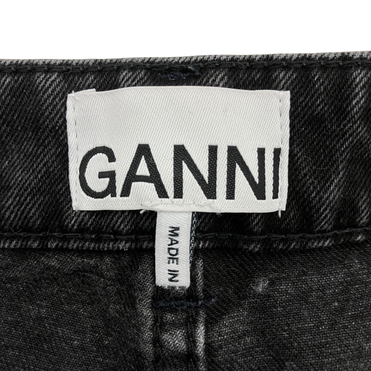 Ganni(ガニー) ブラックデニム204016033 204016033 ブラック サイズ 26