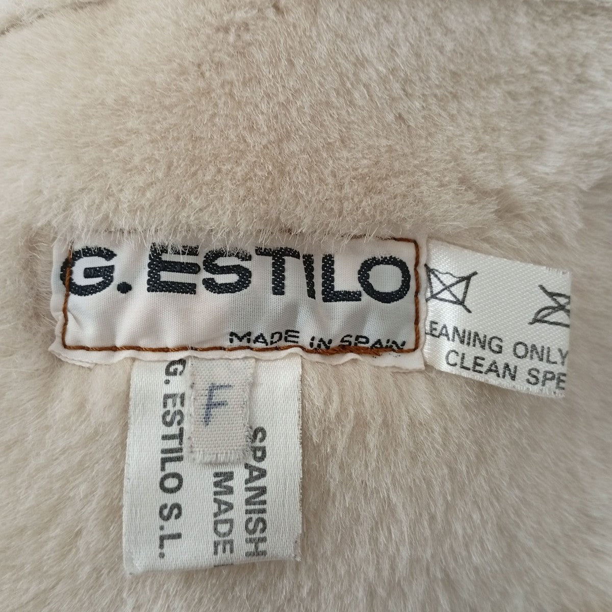 G．ESTILO ムートンジャケット 古着・中古-6枚目のアイテム画像