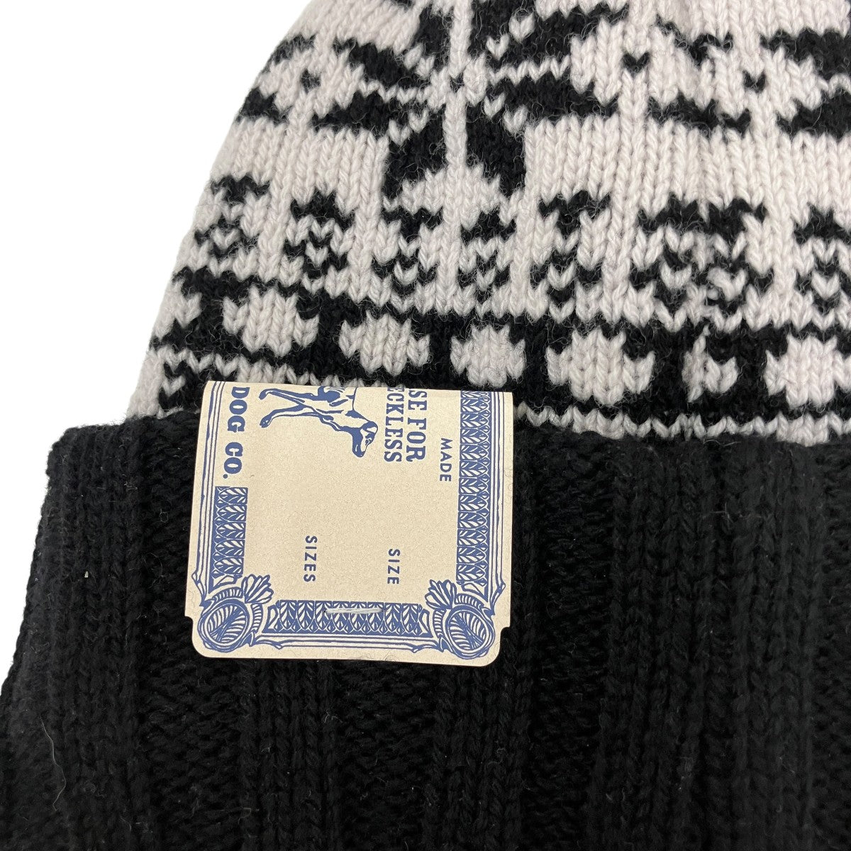 CRYSTAL BEANIEニット帽D-00812