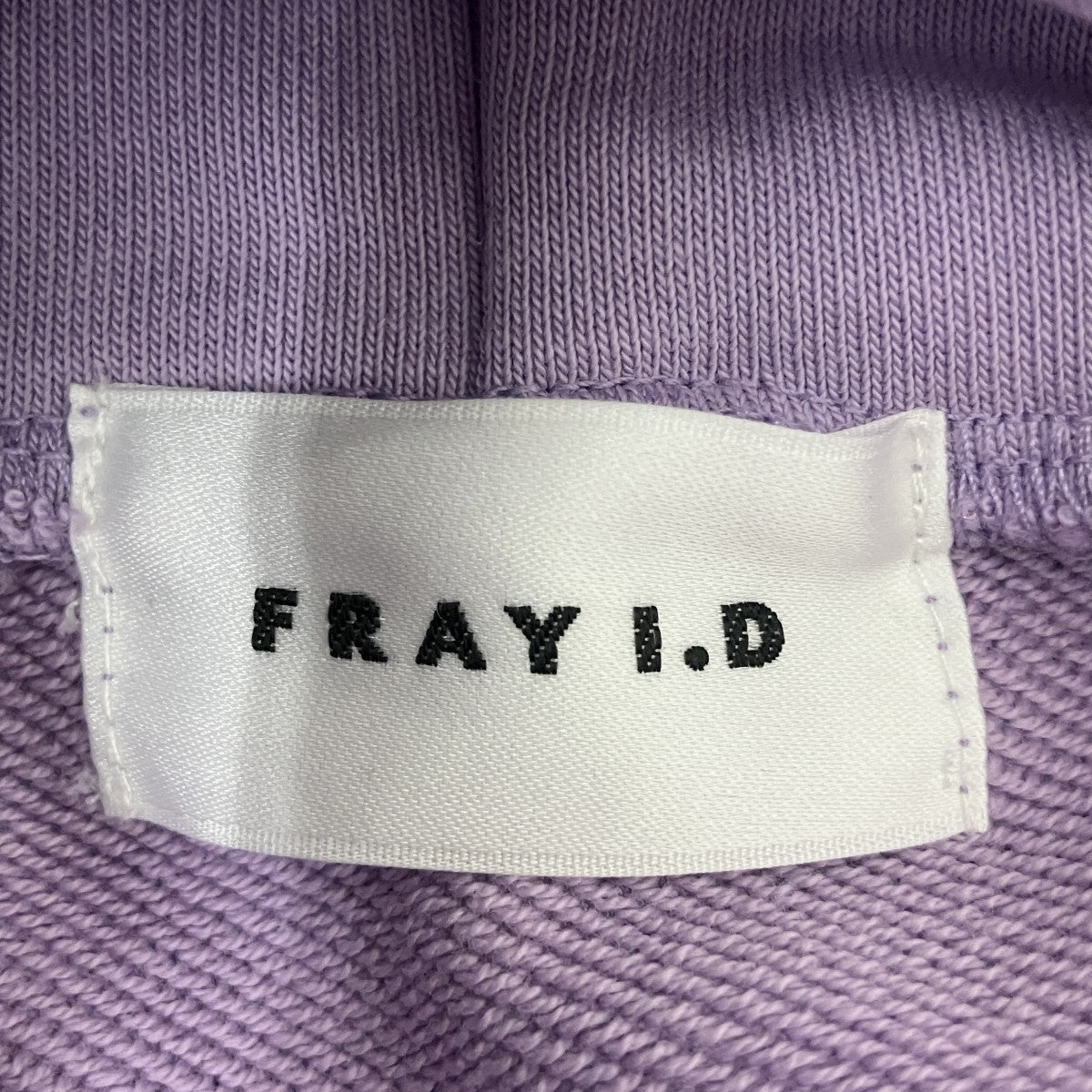 FRAY ID 15thオリジナルロゴジップフーディーパーカーFWCT254277 古着・中古-3枚目のアイテム画像