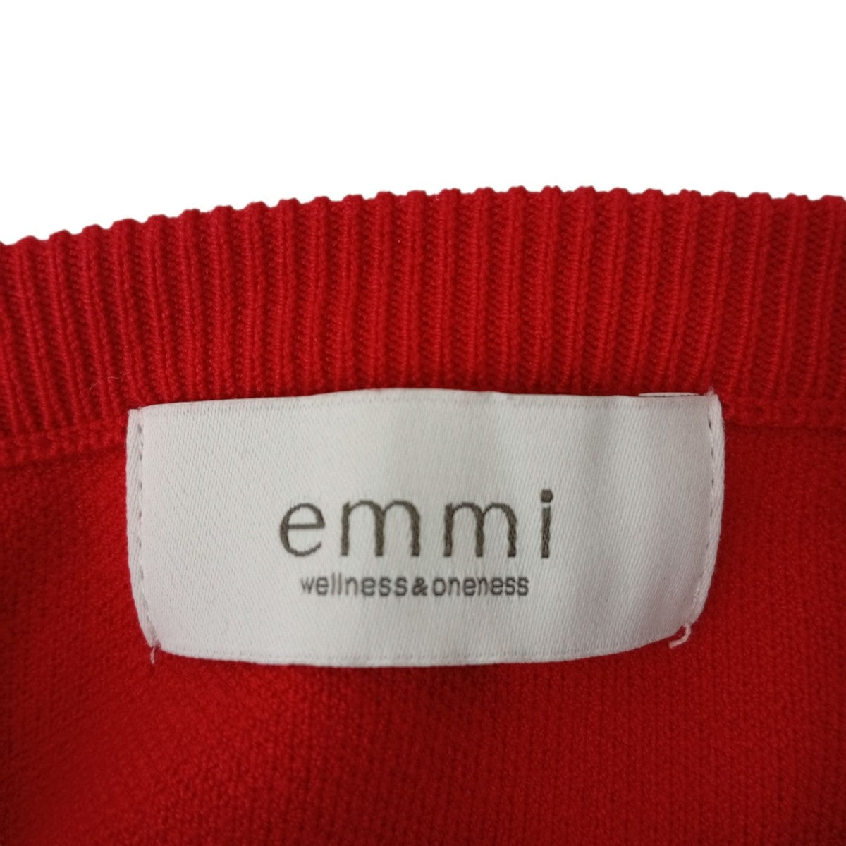 emmi atelier ロゴアンサンブルカーディガン13WNT251053 古着・中古-4枚目のアイテム画像