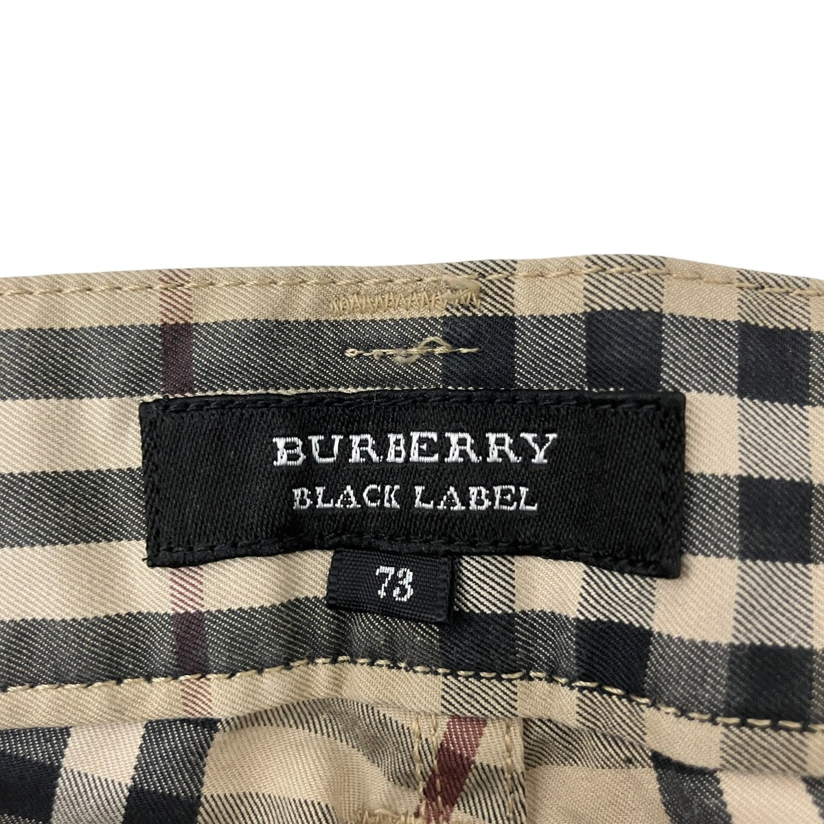 BURBERRY BLACK LABEL スラックスBMS01-950-47 古着・中古-4枚目のアイテム画像