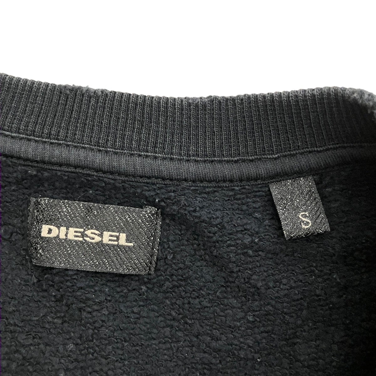 DIESEL ウルフ ダメージ加工トレーナー 古着・中古-3枚目のアイテム画像