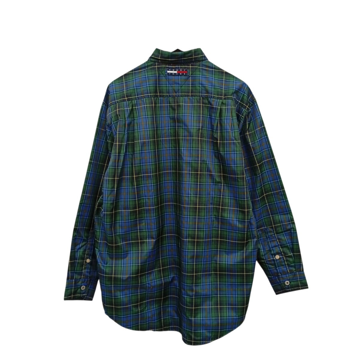 TOMMY JEANS チェックシャツジャケット 古着・中古-2枚目のアイテム画像