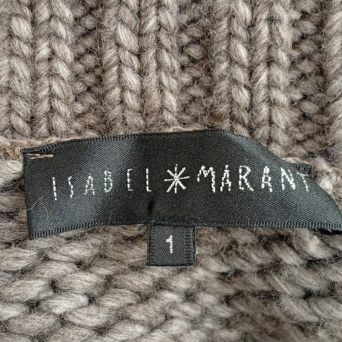 ISABEL MARANT(イザベルマラン) タートルネックニット ブラウン サイズ