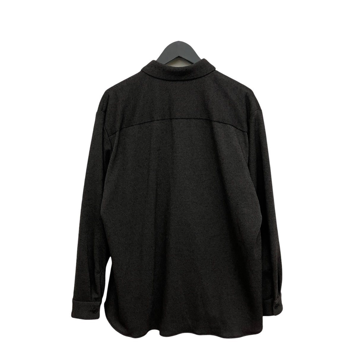 KANEMASA KNITウールネルロングスリーブシャツ245500008