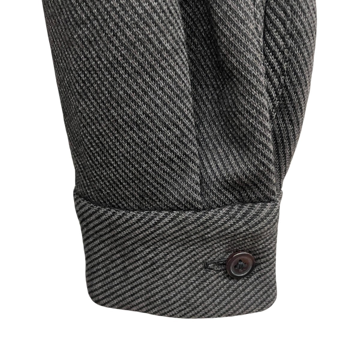 KANEMASA KNITウールネルロングスリーブシャツ245500008