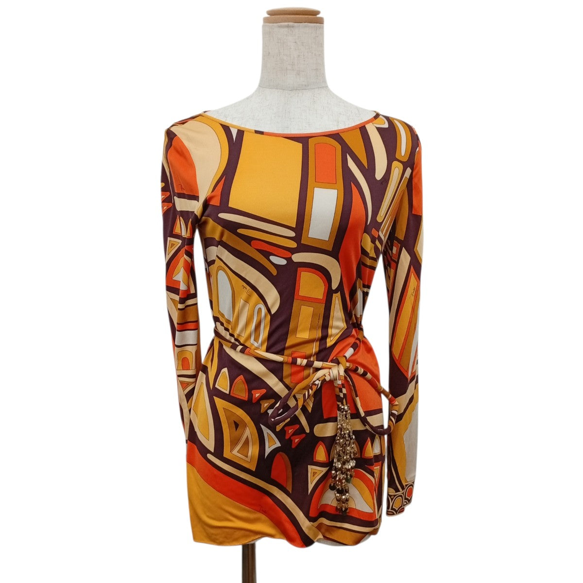 Emilio Pucci カットソー77RN12 古着・中古-1枚目のアイテム画像
