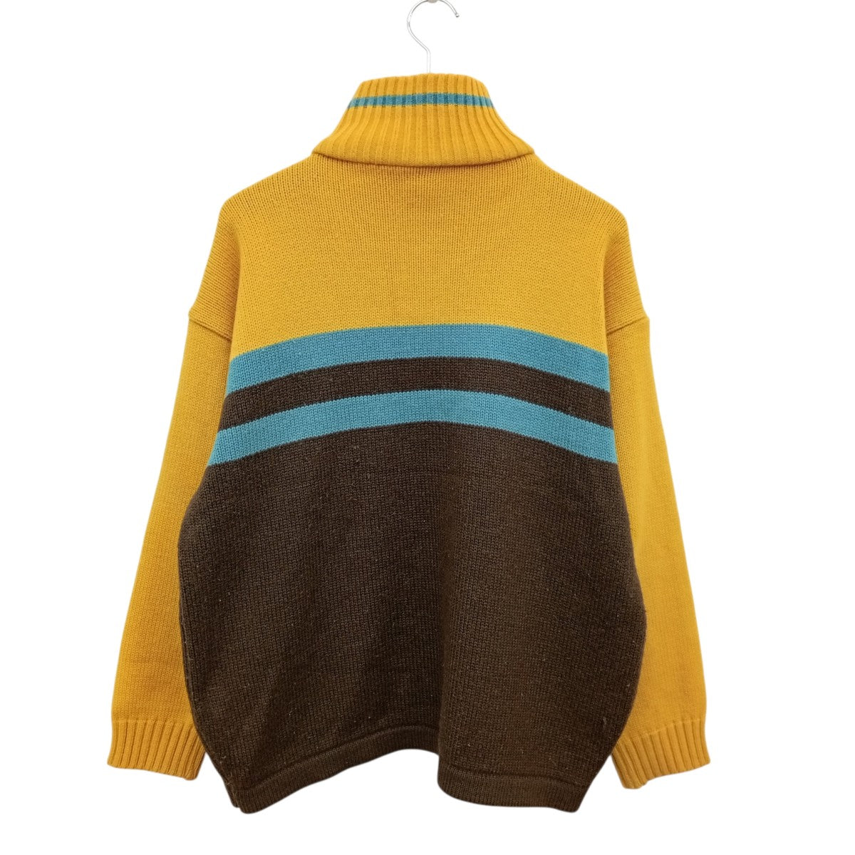 OLD STUSSYハーフジップニット