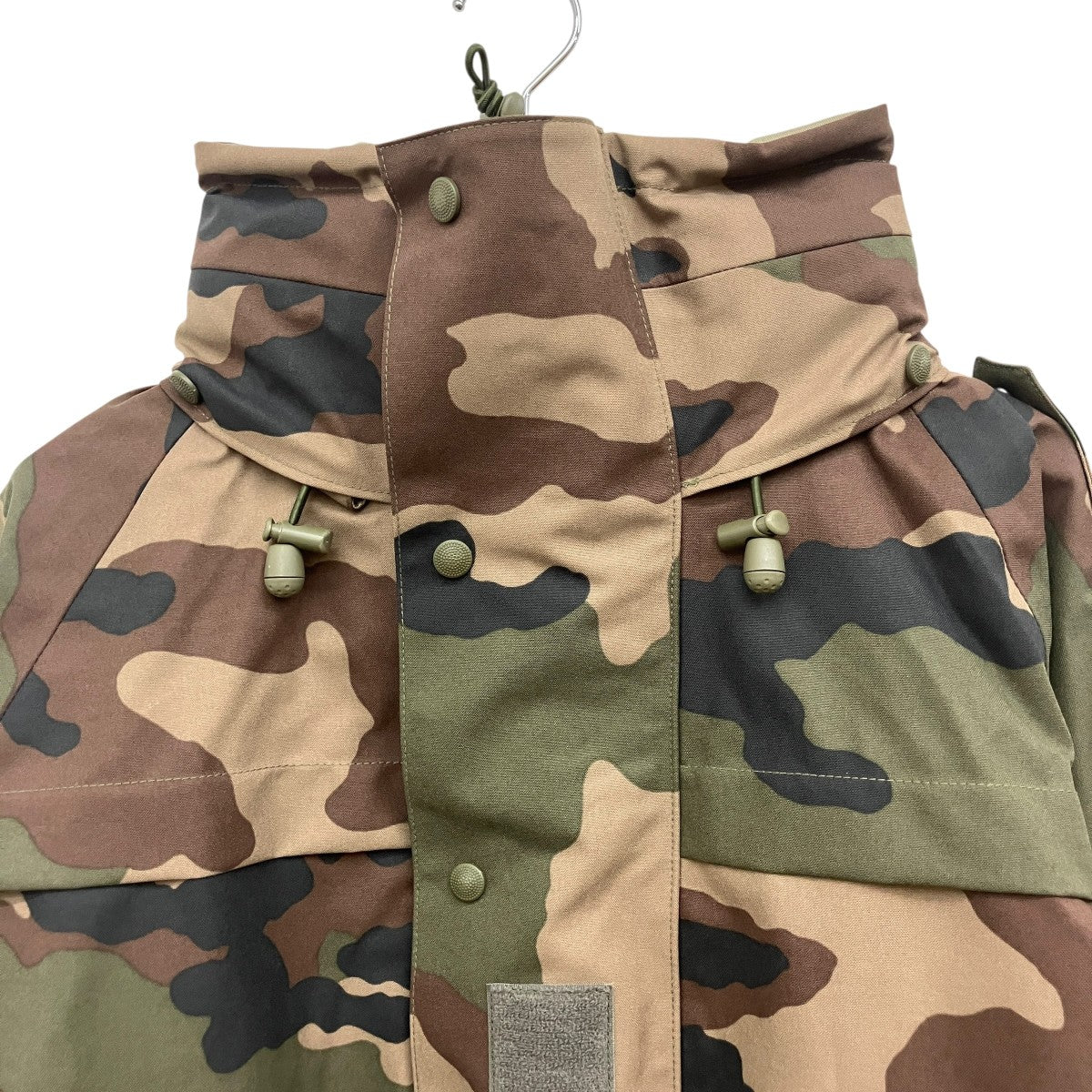 VTN FRENCH ARMYカモフラージュ柄ナイロンジャケット79363 古着・中古-5枚目のアイテム画像