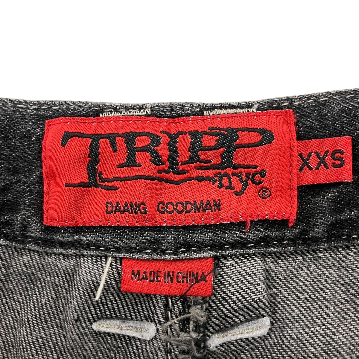 TRIPP NYC X-STRAP PANTSデニムパンツ 古着・中古-4枚目のアイテム画像