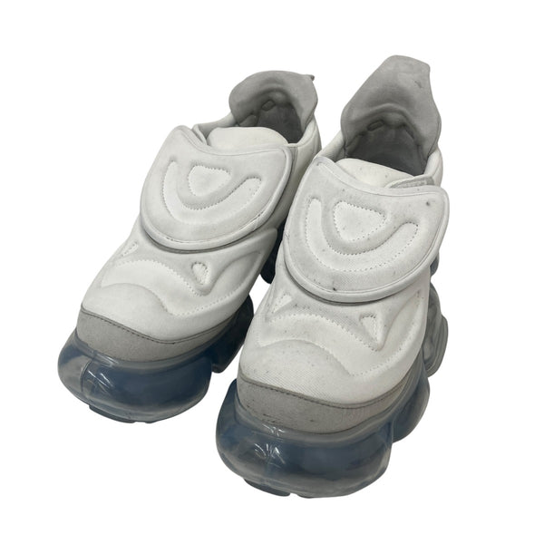 grounds(グラウンズ) MOOPIE NAZCAスニーカー ホワイト×ブルー サイズ