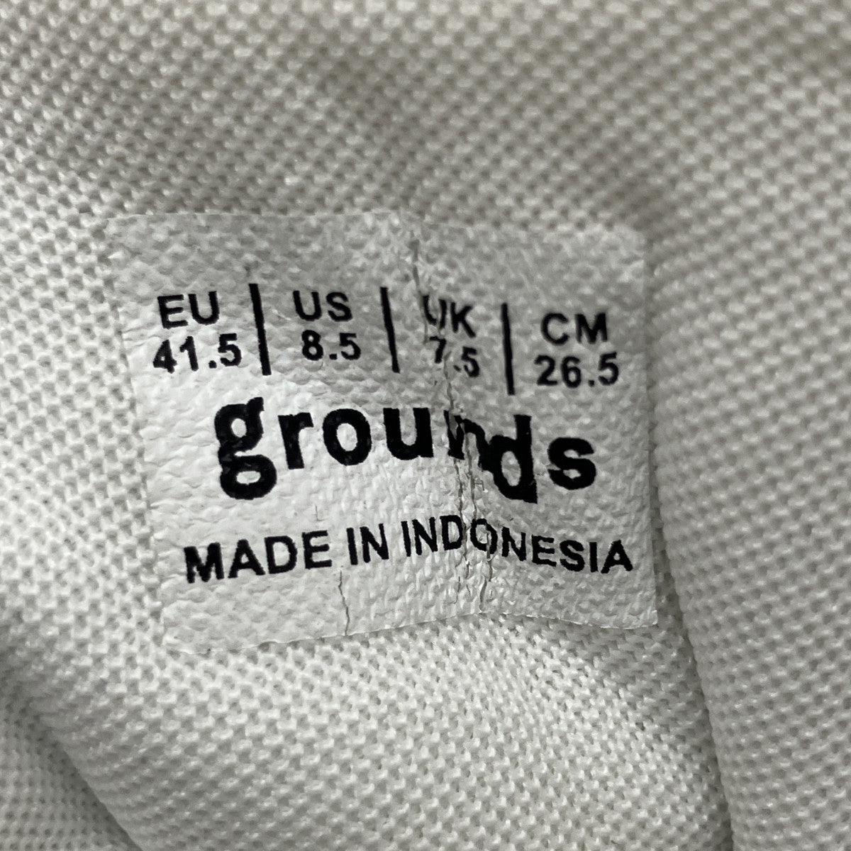 grounds MOOPIE NAZCAスニーカー 古着・中古-8枚目のアイテム画像