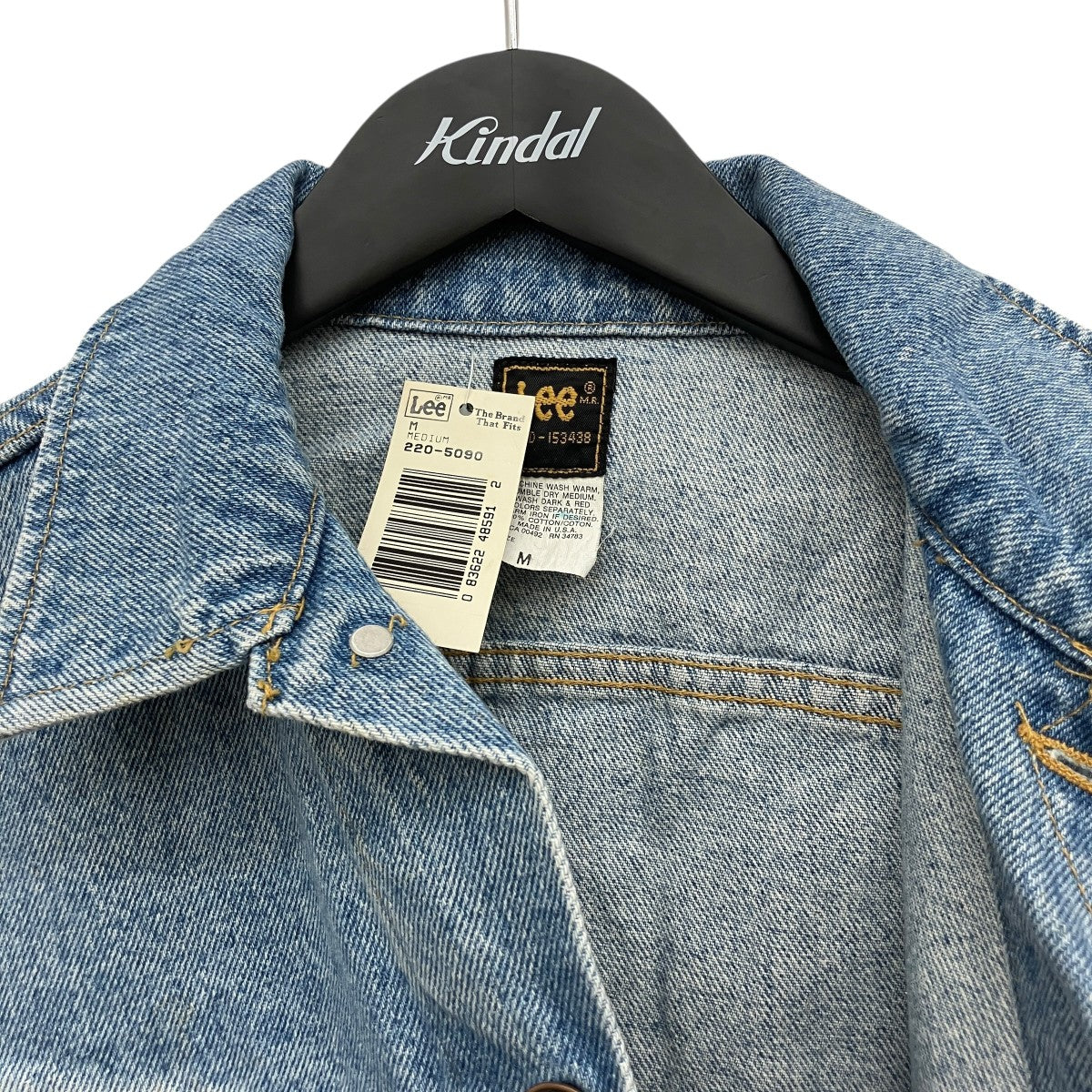 LEE 90S USA製デニムジャケット220-5090 古着・中古-5枚目のアイテム画像