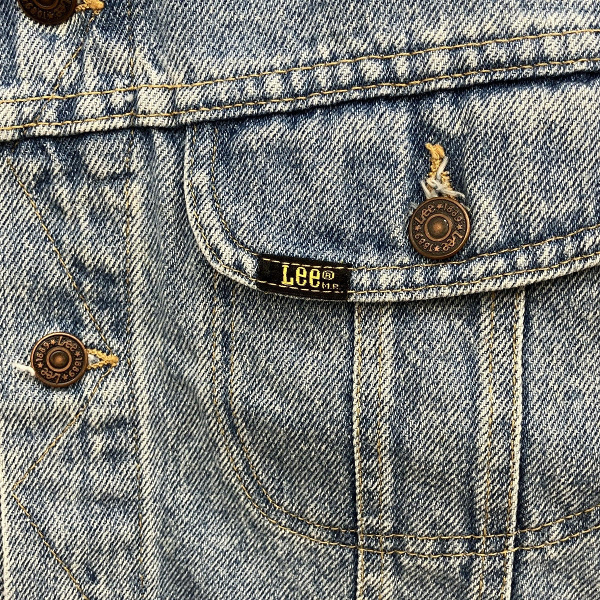 LEE 90S USA製デニムジャケット220-5090 古着・中古-6枚目のアイテム画像
