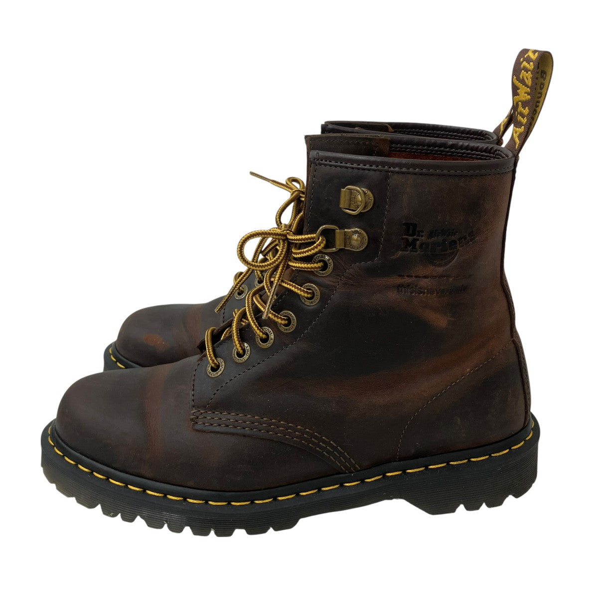 Dr. Martens ハイカットブーツ Dr．Martens×thisisneverthat ワックスコーティング レザーハイカット