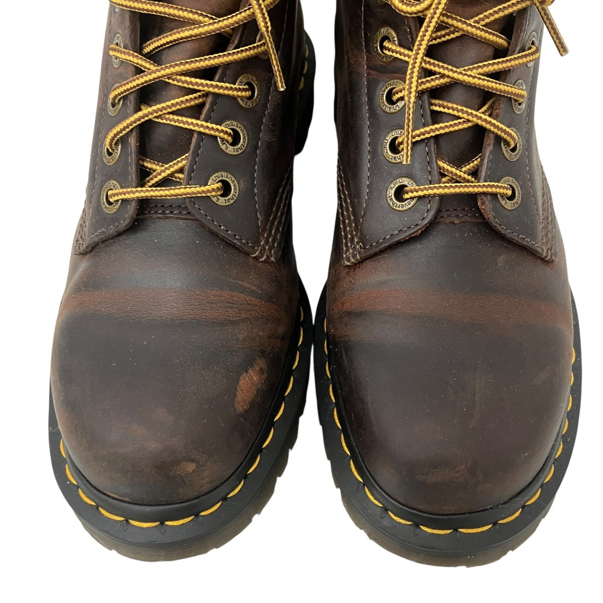Dr．Martens×thisisneverthat ワックスコーティング レザーハイカット