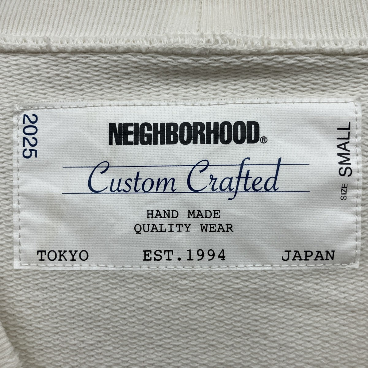 NEIGHBORHOOD SAVAGE SWEAT CARDIGAN LSダメージフェード加工カーディガン251OKNH-CSM03 古着・中古-3枚目のアイテム画像