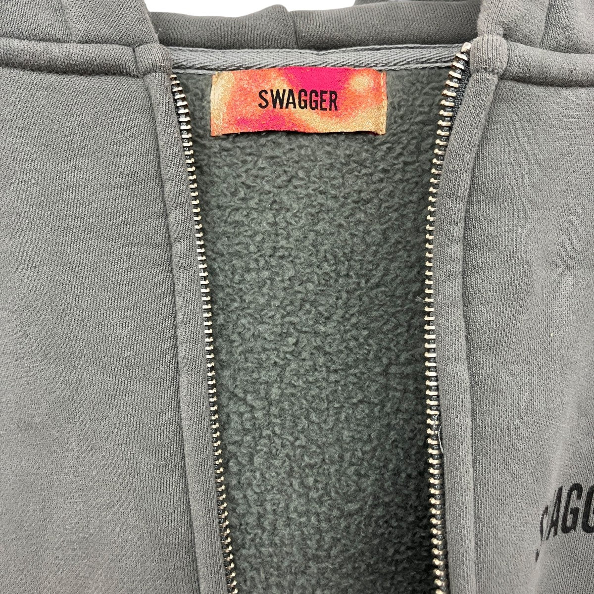 BACK LOGO HOODIEジップパーカーSWG24-HO04