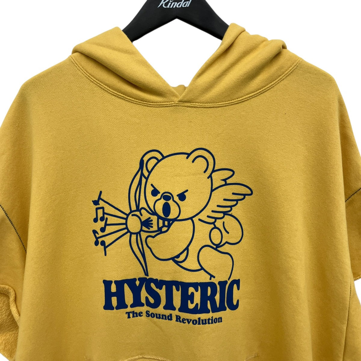Hysteric Glamour ANGEL BEAR フードベスト半袖パーカー01231CF04 古着・中古-5枚目のアイテム画像