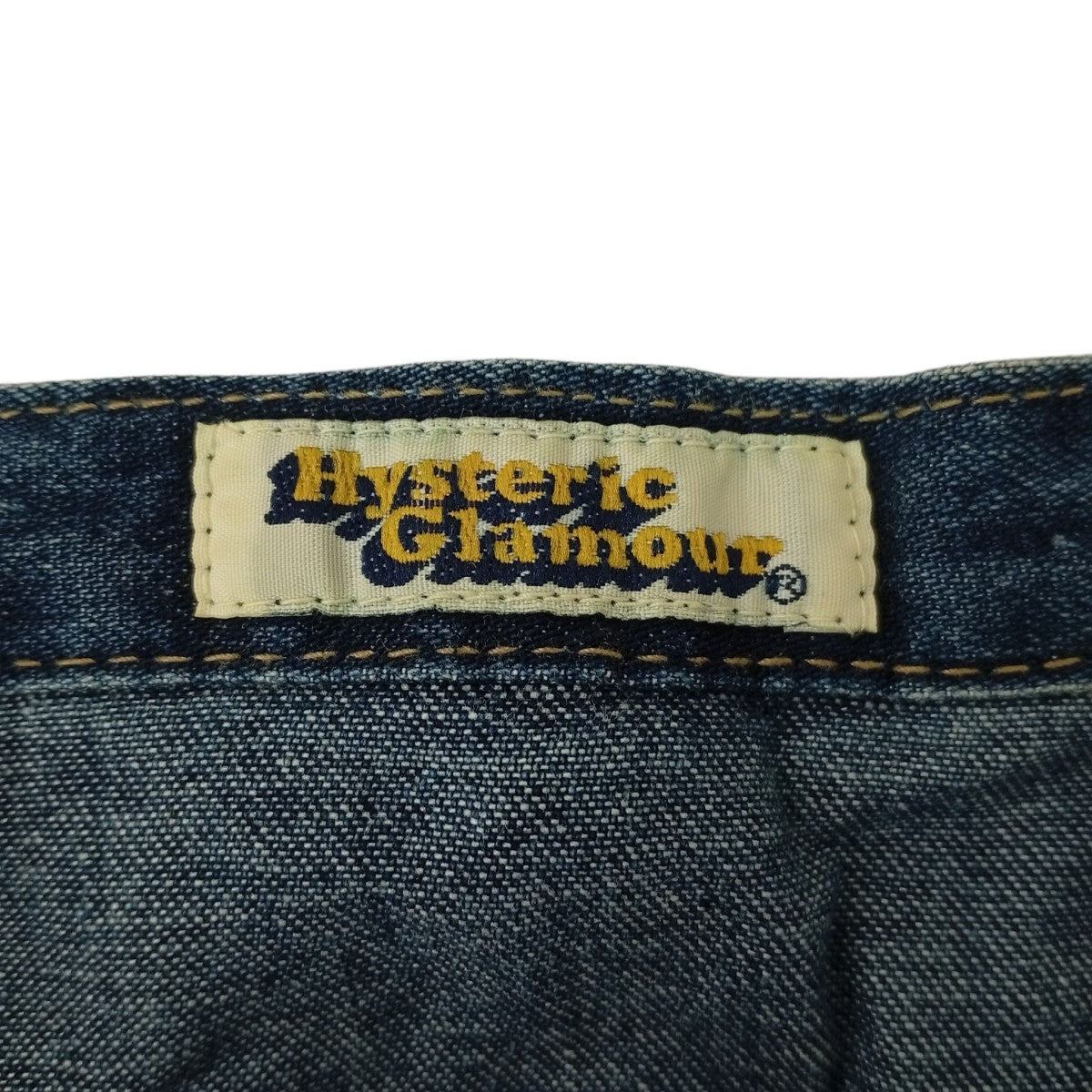 Hysteric Glamour バックスリットデニムスカート2AK-9200 古着・中古-4枚目のアイテム画像