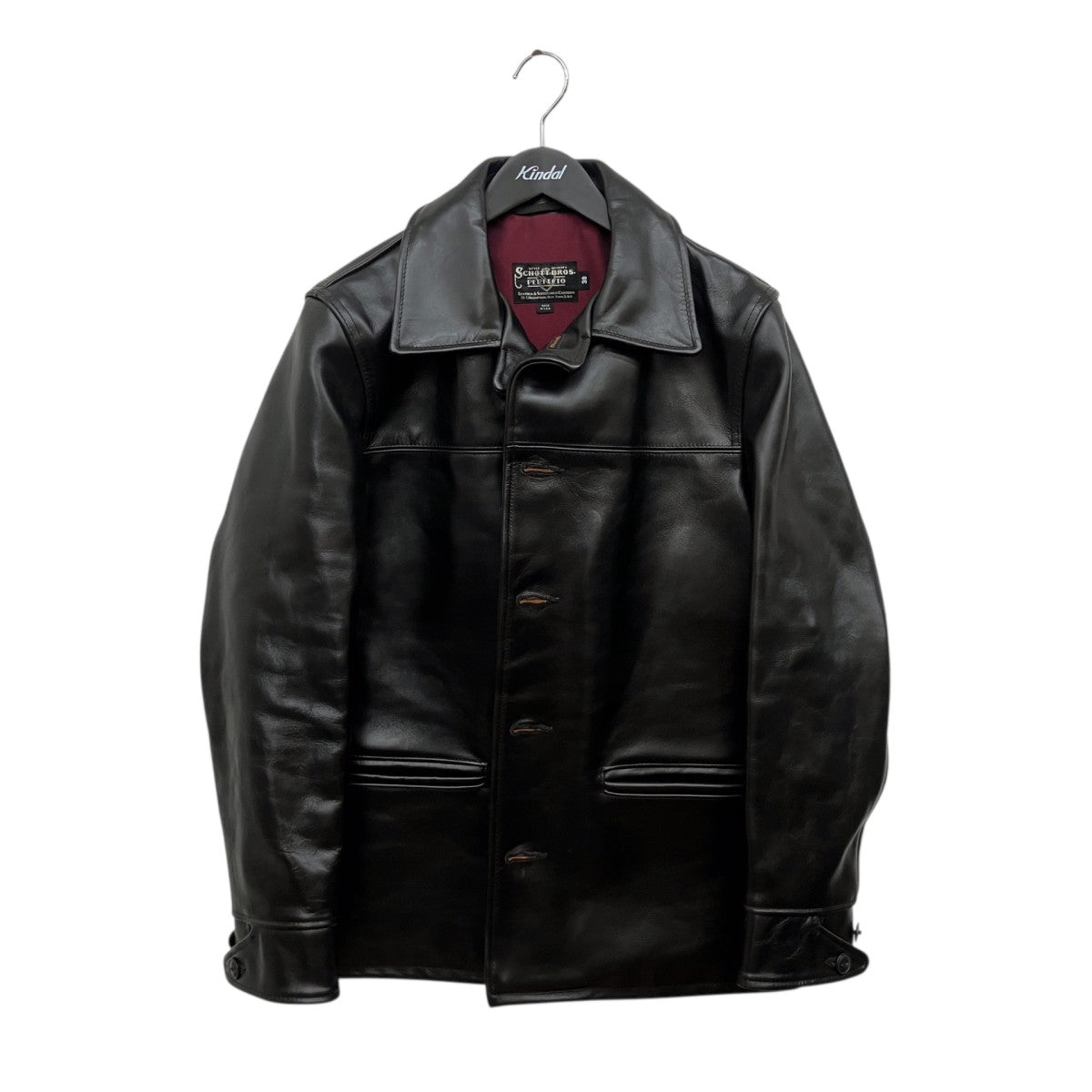 Schott 632US LEATHER CARCOATレザーコート7825950029 古着・中古-1枚目のアイテム画像