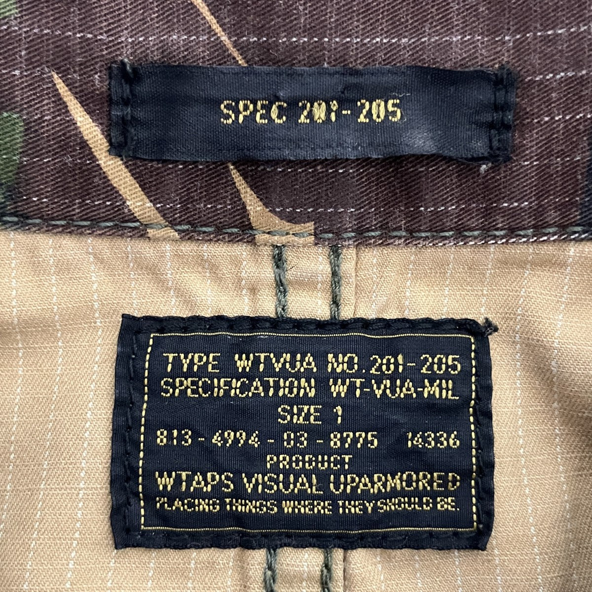 WTAPS(ダブルタップス) JUNGLE L Sミリタリージャケット141GWDT-SHM02