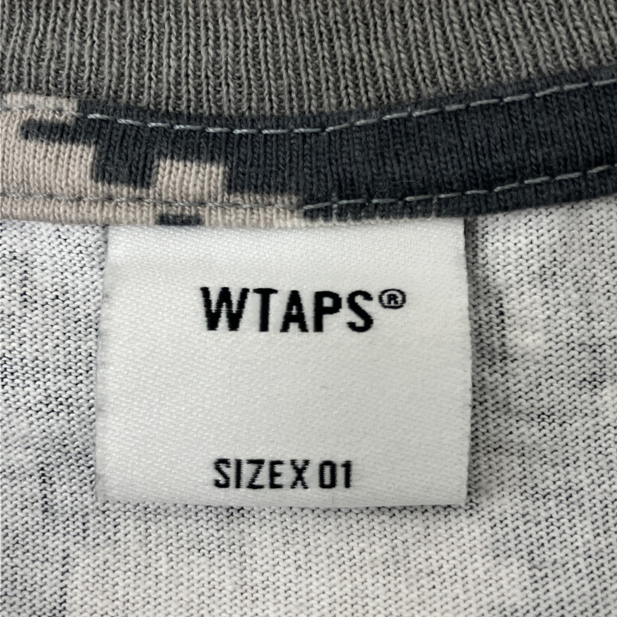 WTAPS×VANS デジカモ長袖Tシャツ 古着・中古-3枚目のアイテム画像