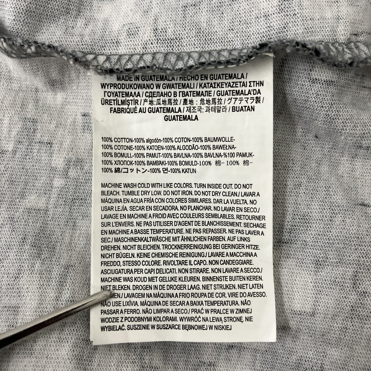 WTAPS×VANS デジカモ長袖Tシャツ 古着・中古-4枚目のアイテム画像