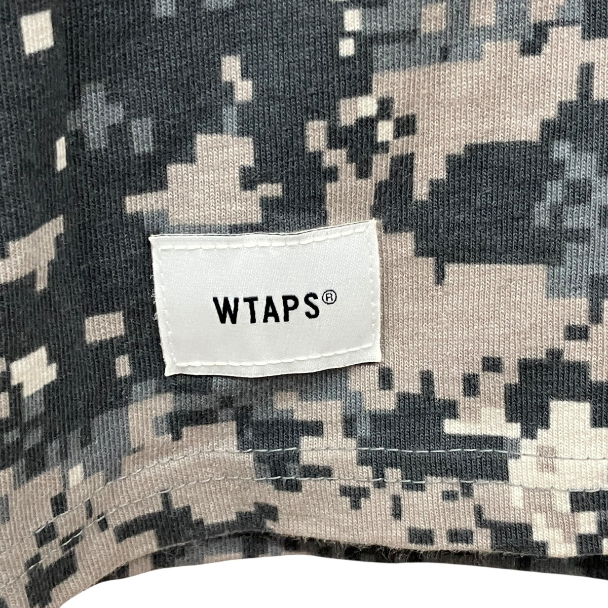 WTAPS×VANS デジカモ長袖Tシャツ 古着・中古-6枚目のアイテム画像