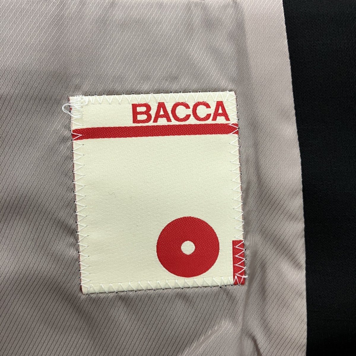BACCA ウールサキソニー ノーカラージャケット35-07-24-07151 古着・中古-3枚目のアイテム画像