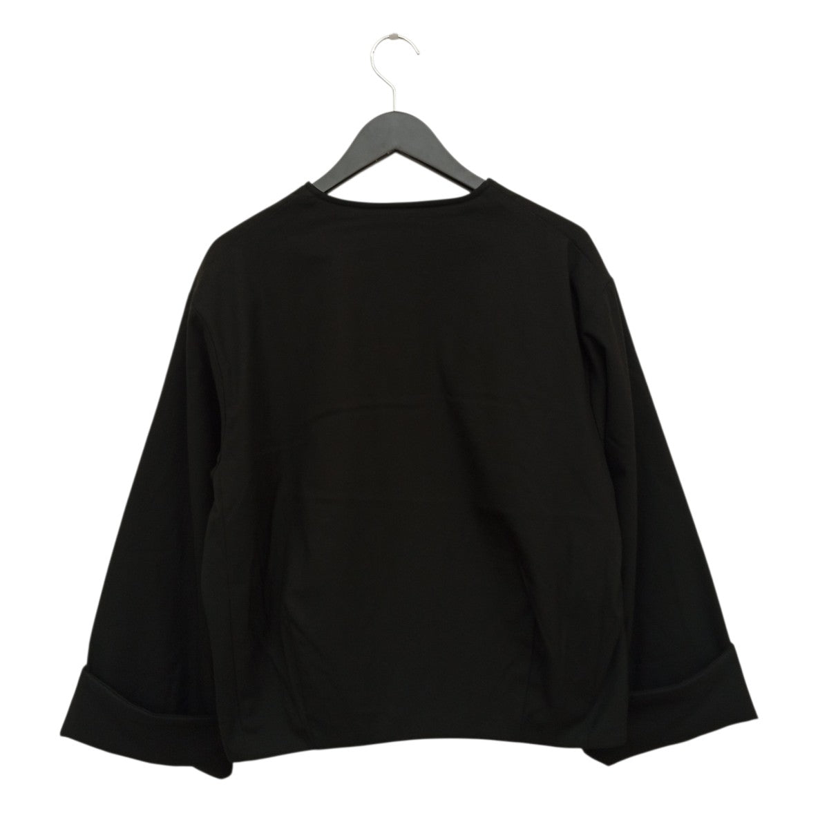 25AWWOMEN’S WOOL LIKE INSULATION COLLARLESS WIDE JACKETジャケットTY52-119-02