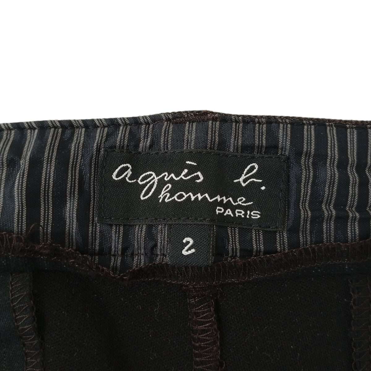 agnes b(アニエスベー) スーツセットアップ ブラウン サイズ