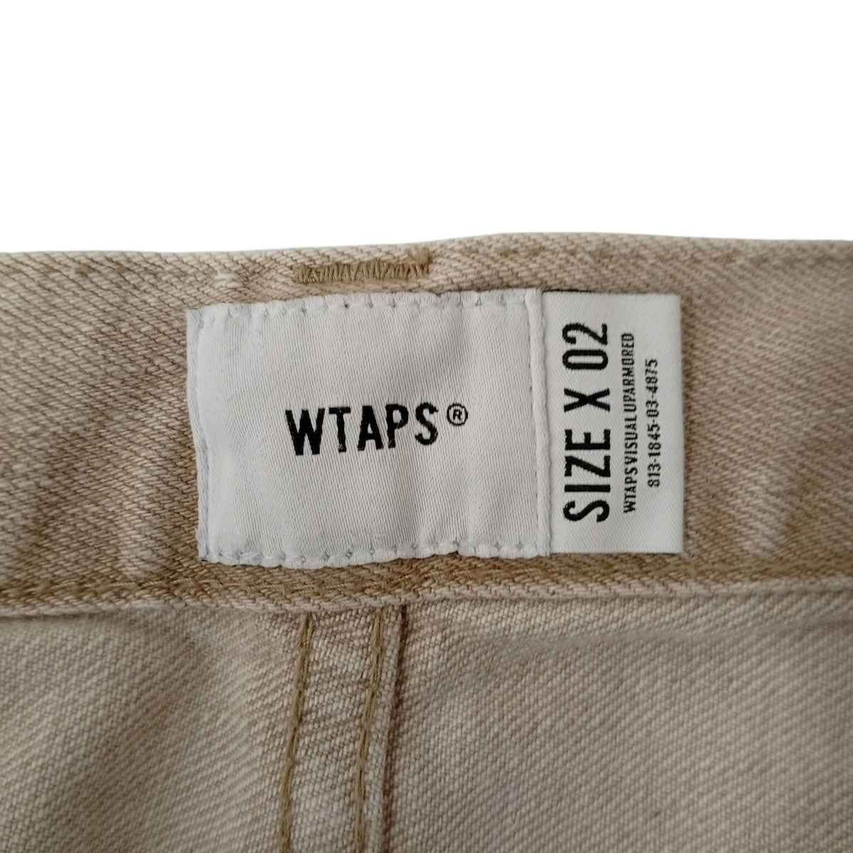 WTAPS デニムパンツ181WVDT-PTM02 古着・中古-4枚目のアイテム画像