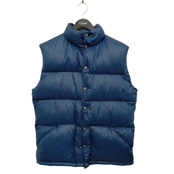 THE NORTH FACE(ザノースフェイス) 茶タグダウンベスト ネイビー