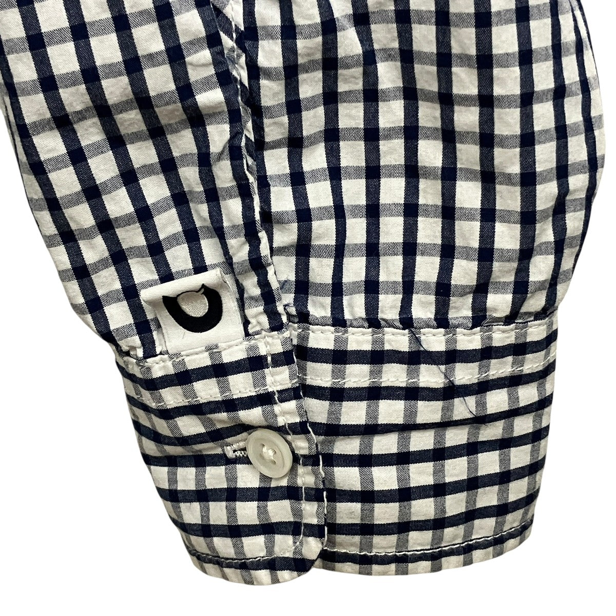 CAHLUMN Magazine Pocket Broad Shirtギンガムチェックロングスリーブシャツ231-1036 古着・中古-7枚目のアイテム画像