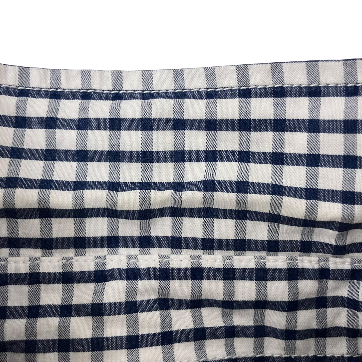 CAHLUMN Magazine Pocket Broad Shirtギンガムチェックロングスリーブシャツ231-1036 古着・中古-8枚目のアイテム画像