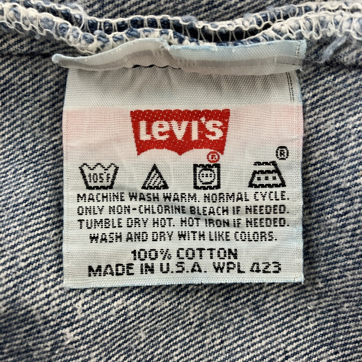 LEVI’S USA製 501 エルパソ工場デニムパンツ 古着・中古-4枚目のアイテム画像