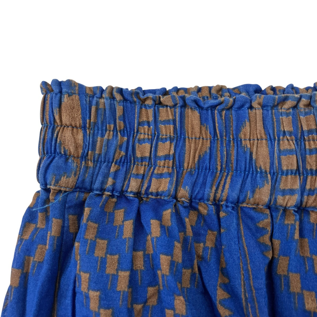 オリエンタルプリントフレア総柄スカート23060400701010