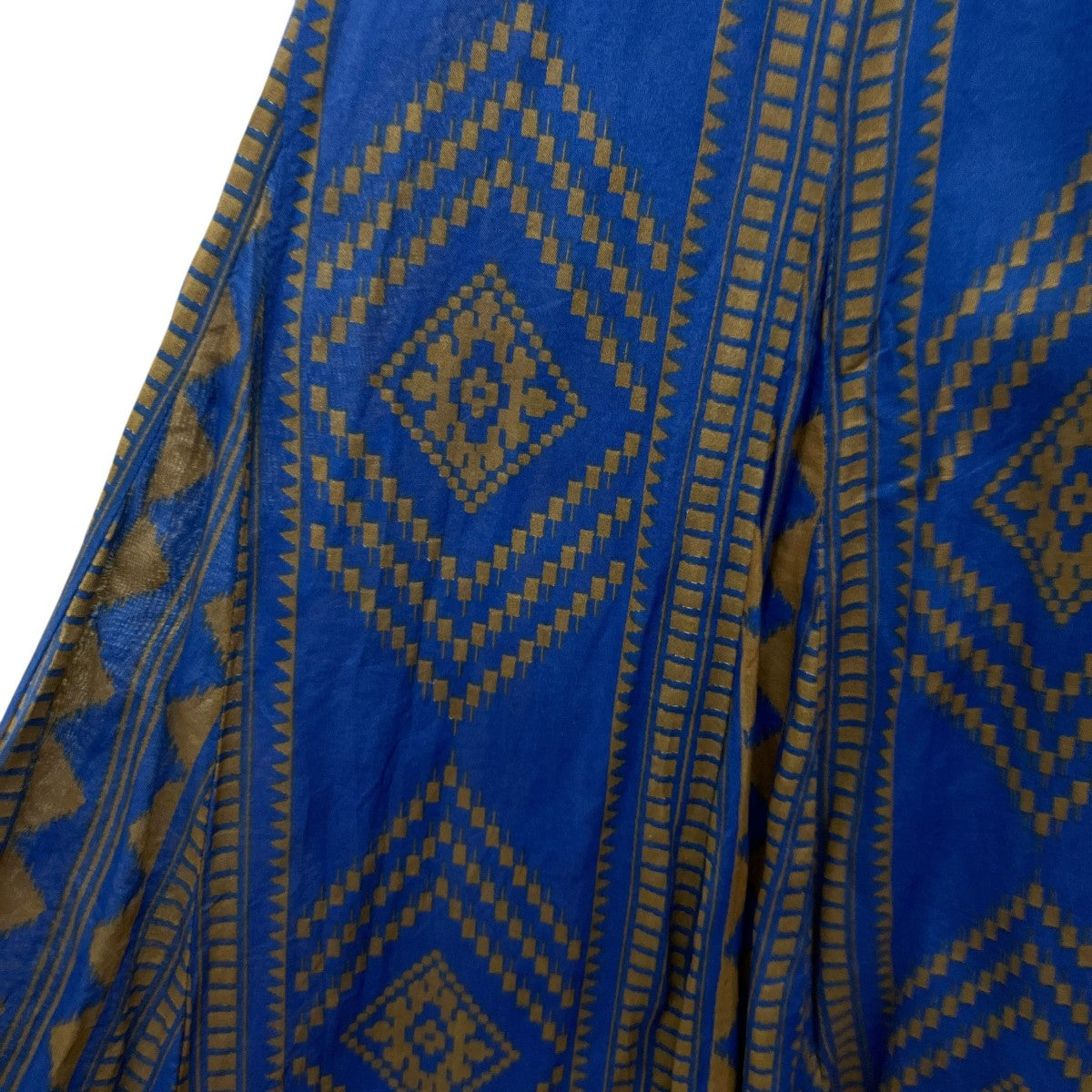 オリエンタルプリントフレア総柄スカート23060400701010