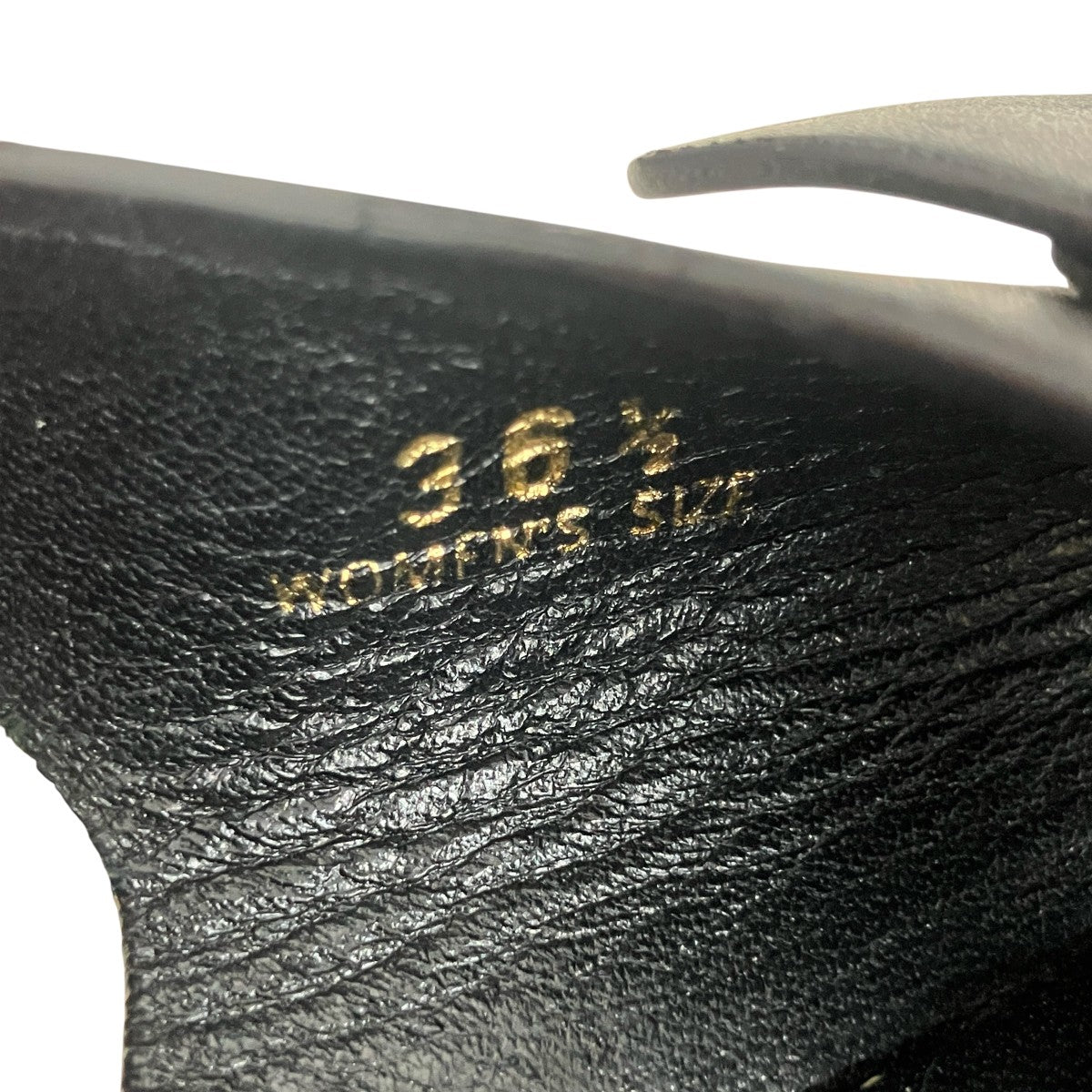 TOD'S(トッズ) ダブルレザーサンダル ブラック サイズ 36 1/2｜【公式