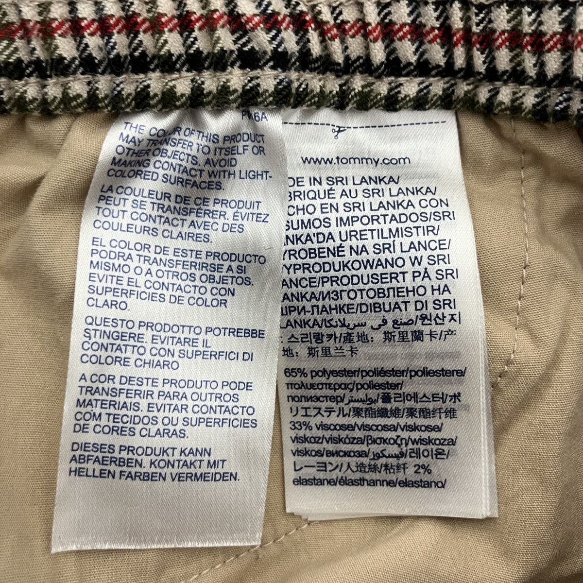 TOMMY JEANS パンツB0BL3SSLDL 古着・中古-4枚目のアイテム画像