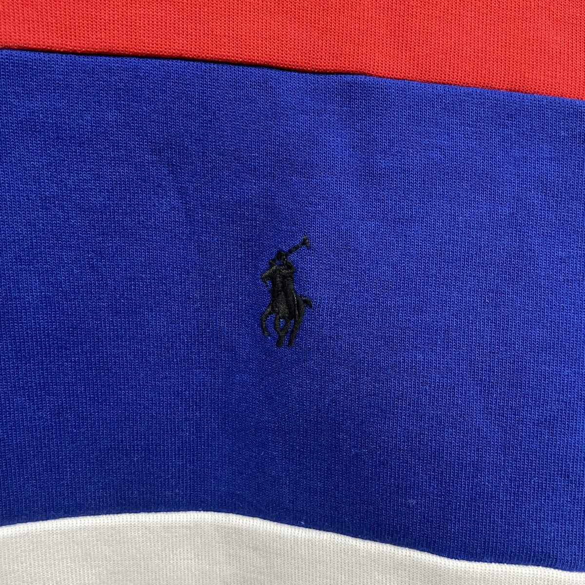 POLO RALPH LAUREN ワンポイント パネルボーダートレーナー 古着・中古-5枚目のアイテム画像
