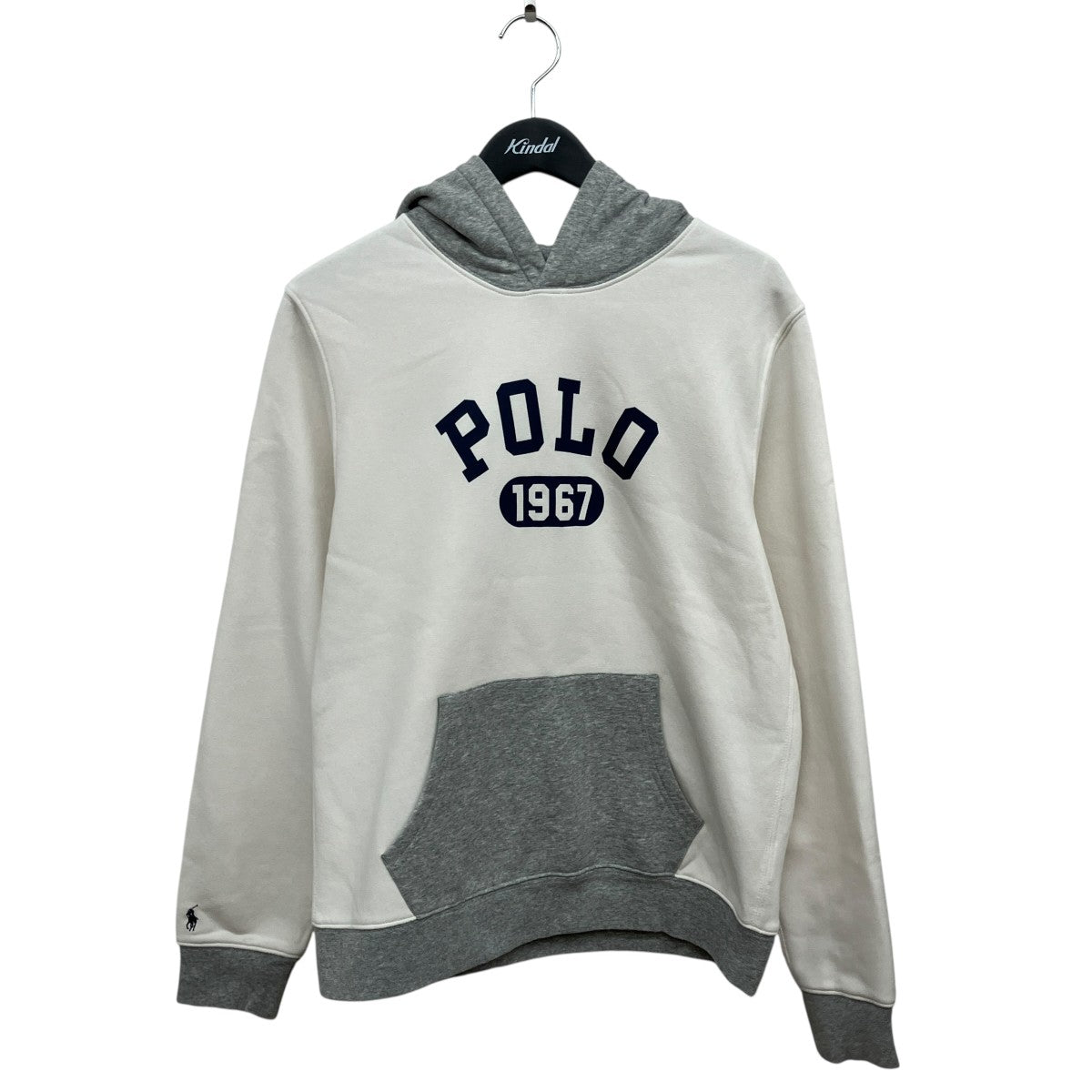 POLO RALPH LAUREN カレッジプリントパーカー 古着・中古-1枚目のアイテム画像