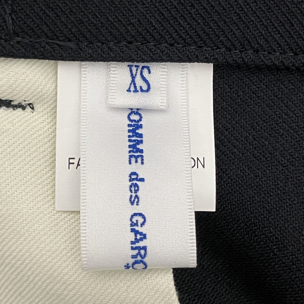 COMME des GARCONS SHIRT 26SSパンツFQ-P507 古着・中古-4枚目のアイテム画像