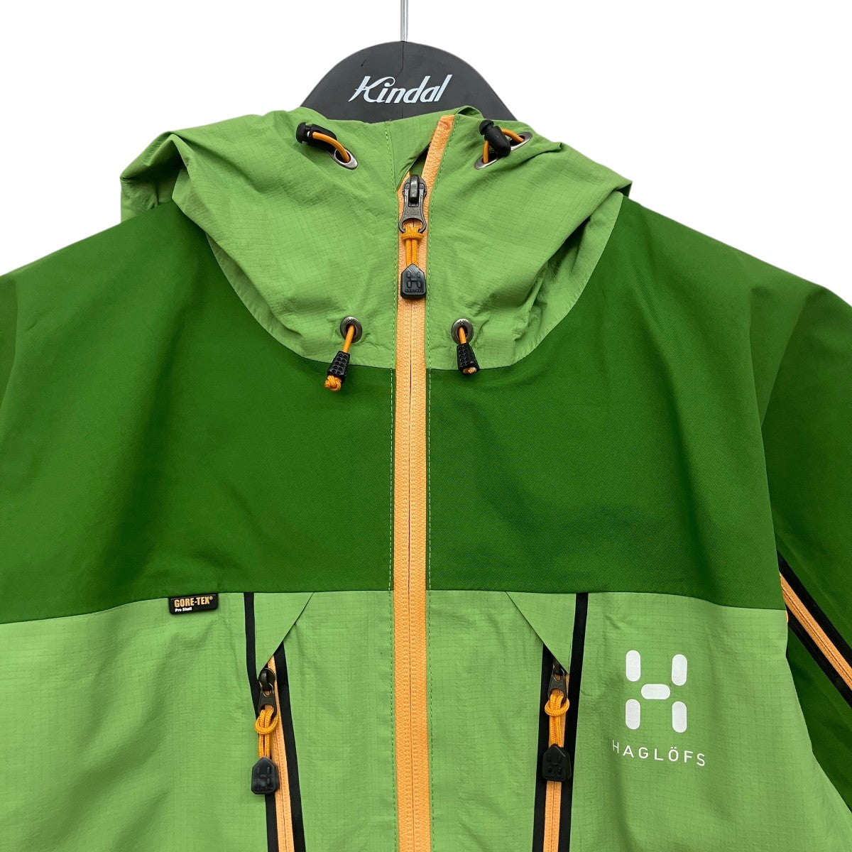 HAGLOFS(ホグロフス) SPITZ JACKETマウンテンパーカー グリーン サイズ