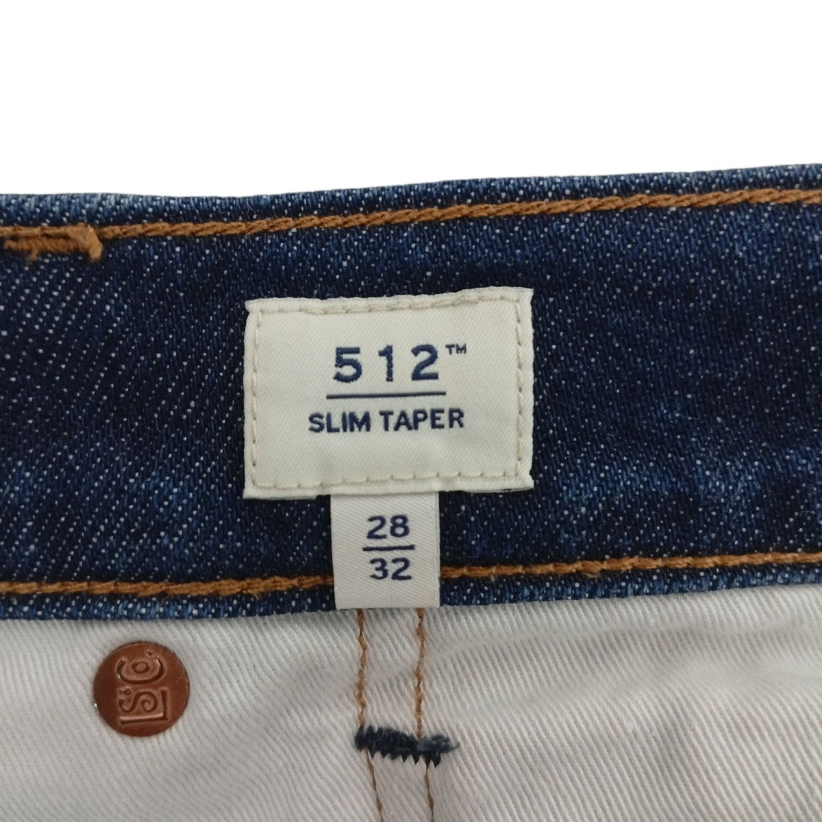 LEVI’S スリムテーパード ジーンズデニムパンツA5877-0000 古着・中古-5枚目のアイテム画像